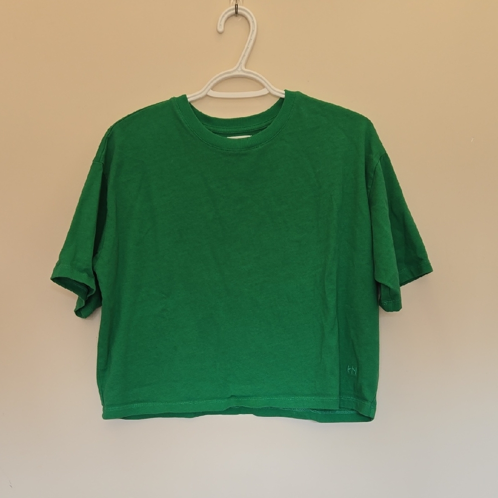 Cropped Wide Fit T-shirt